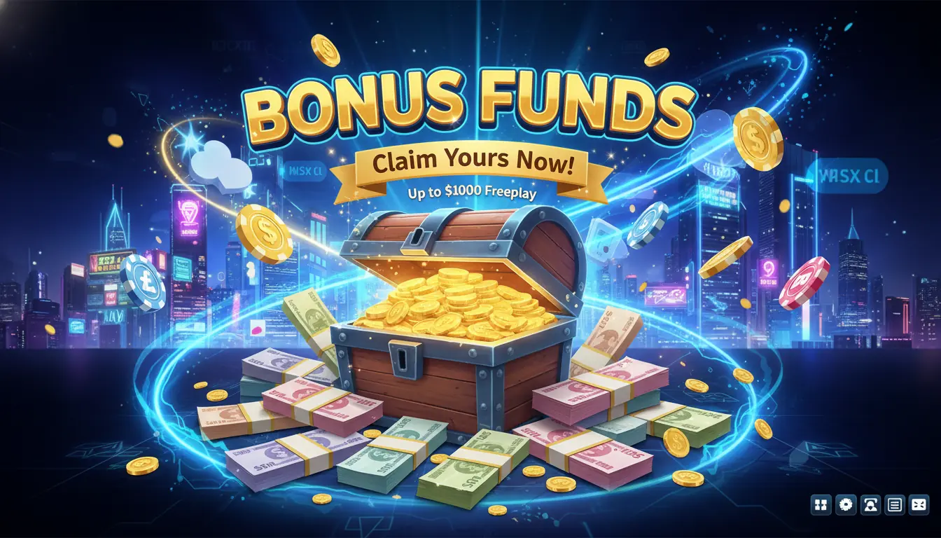 Heaps Of Wins casino bonus funds