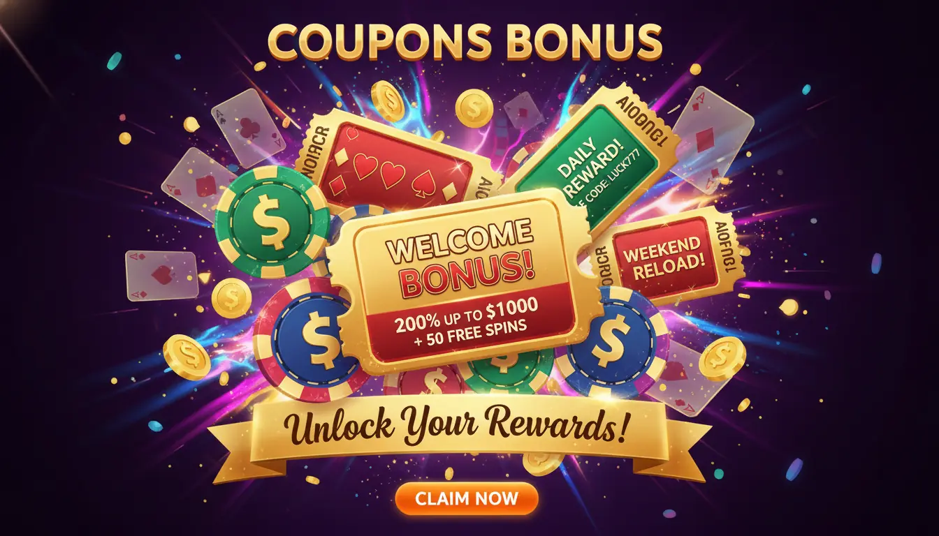 Heaps Of Wins casino coupon offers